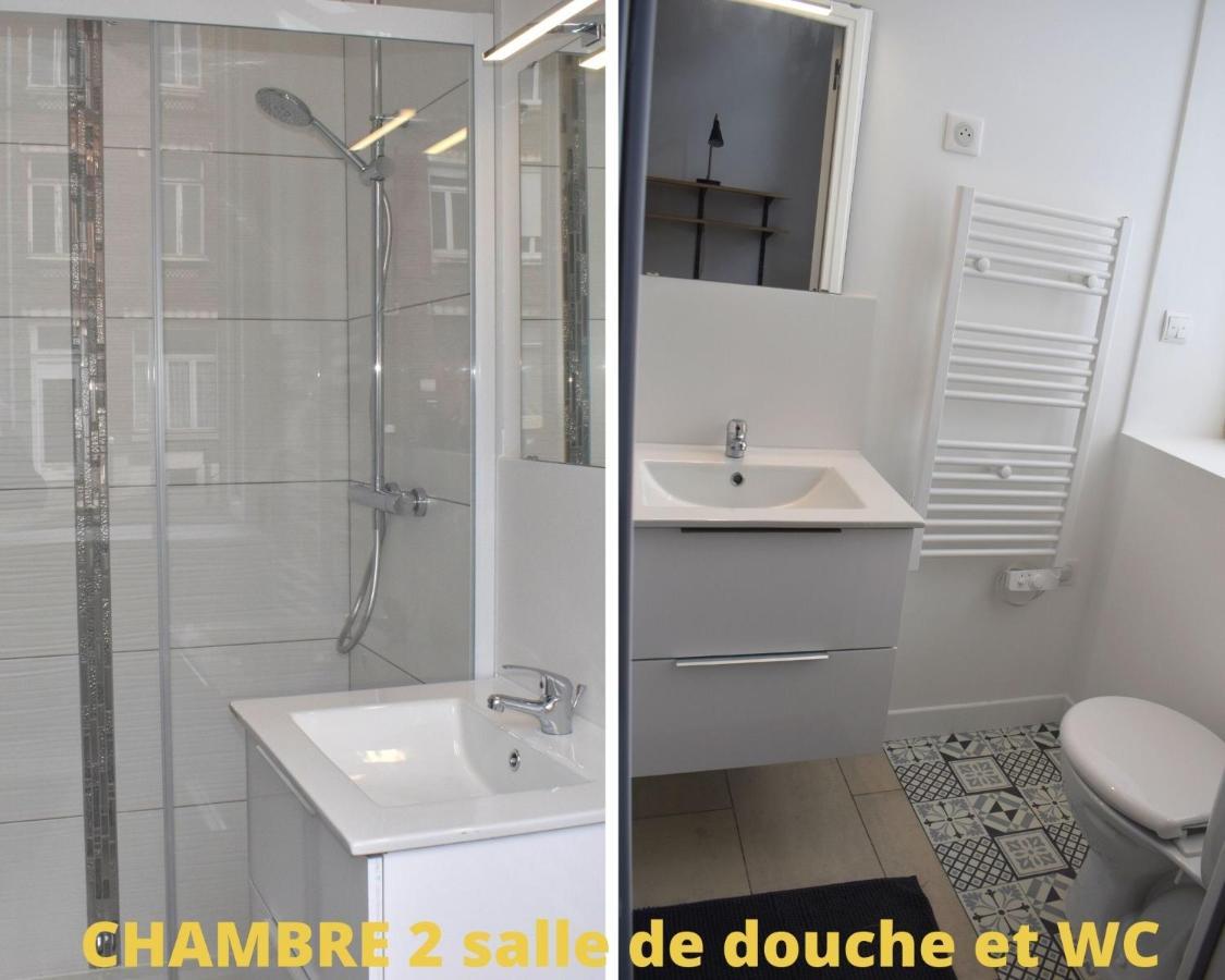Coliving Tout Confort- Loos Les Lille-Maison Partagee-7 Chambres-5 Sdb-6Wc-Loos Les Lille المظهر الخارجي الصورة